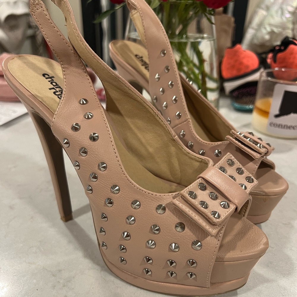 Studded Heels